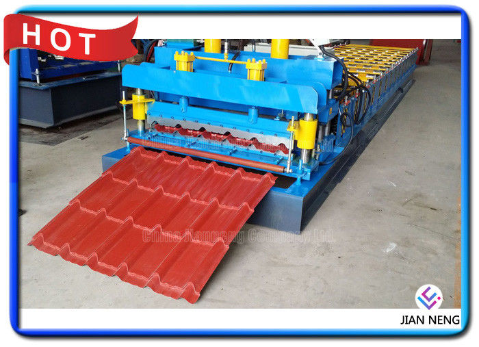 828 Typ Glazed Steel Step Roll Maszyna formująca ze stacją hydrauliczną