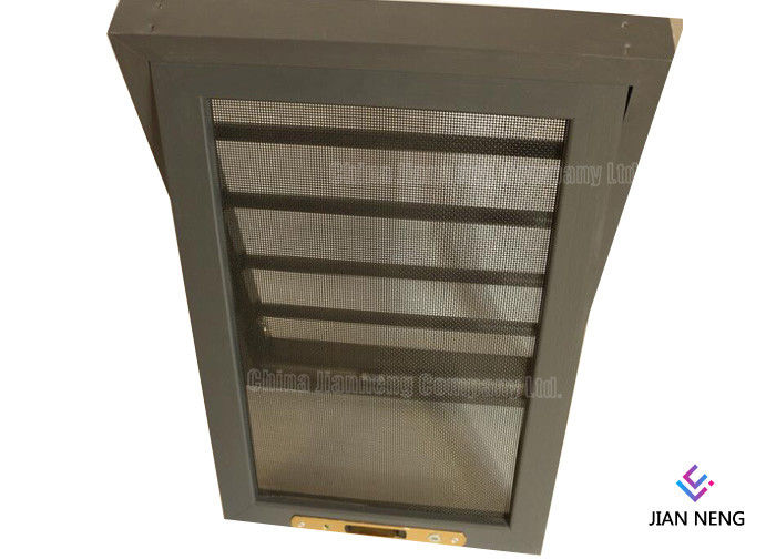 Antykradzieżowe markizy aluminiowe Okna i drzwi ze stali nierdzewnej Siatka zabezpieczająca przed włamaniem