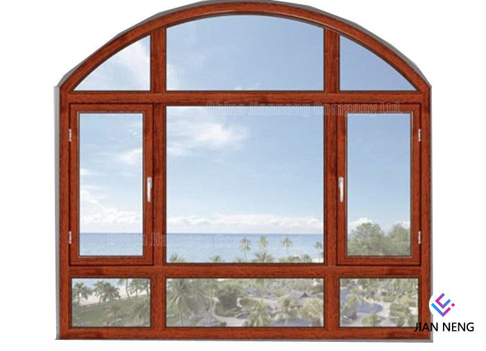 Thermal - Break Aluminium Okna i drzwi 6063 - T5 Double Glaze French Casement Window