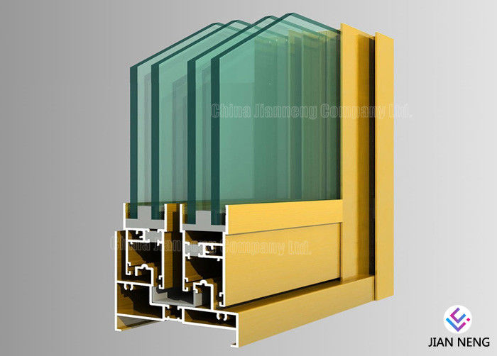 6063 T5 Profile aluminiowe do okien i drzwi Dobra wydajność uszczelnienia