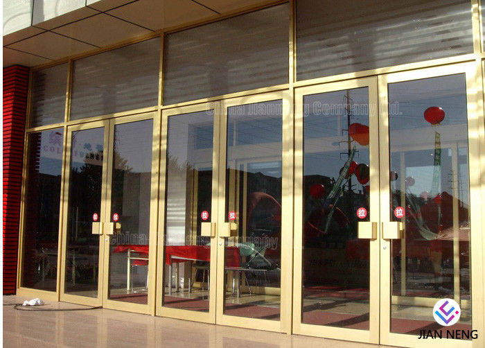 Profile aluminiowe z aluminium serii 6063, profil aluminiowy ze stali węglowej do drzwi skrzydłowych