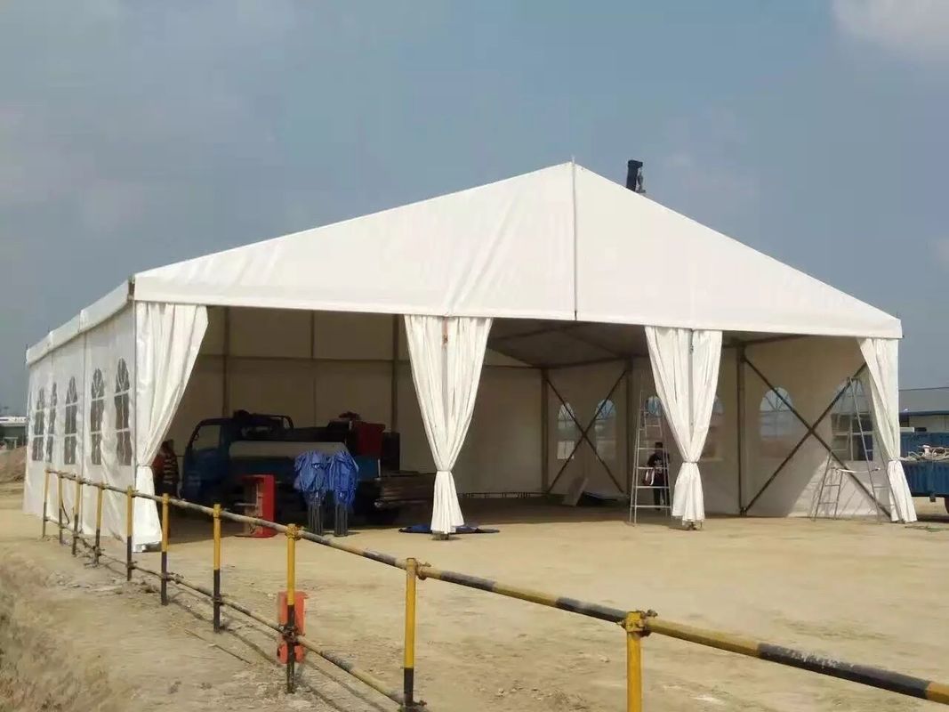 Dostosowany rozmiar Aluminiowa rama PVC Pokrycie namiotu na zewnątrz do mieszkania / przechowywania