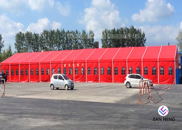 20x30m Czerwony Kolor Wesele Namiot Dla 500 Osób Z Zasłoną I Podszewkami